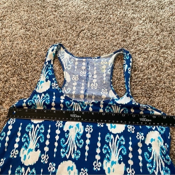 Lilly Pulitzer Melle Dress Indigo Get in Line Size XS Navy - Picture 8 of 12